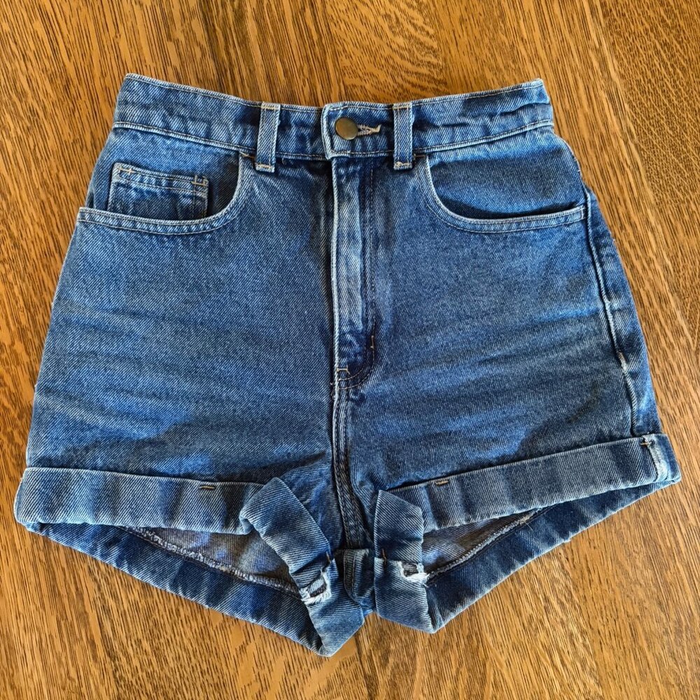 American Apparel High Waisted Shorts